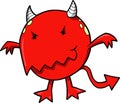 Red Little Devil Royalty Free Stock Photo