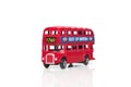 Red London Doubledecker Bus Royalty Free Stock Photo