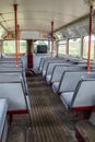 Red London Routemaster bus. No 14 Royalty Free Stock Photo