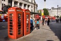 Red London Telephone box Royalty Free Stock Photo