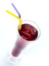 Red long drink Royalty Free Stock Photo