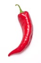 Red long pepper Royalty Free Stock Photo