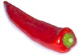 Red, long pepper Royalty Free Stock Photo