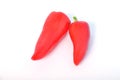 Red long pepper Royalty Free Stock Photo