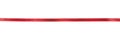 Red long ribbon isolated with clipping path