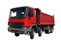 The red lorry Royalty Free Stock Photo