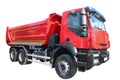 Red lorry Royalty Free Stock Photo