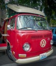 Red Love Bug VW camper