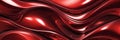 red luxury smooth shiny metal theme curves pattern abstract ai generated