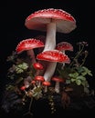 Red Magic Mushrooms