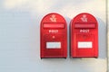 Red mailbox