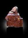 Red mangano tantalite crystal from kunar province of afghanistan