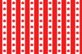 Red maple canada seamless pattern. Royalty Free Stock Photo