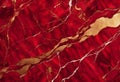 Red Marble Texture With Golden veins MarbleTexture Royalty Free Stock Photo