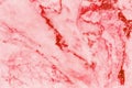 Red marble texture in natural pattern with high resolution. Royalty Free Stock Photo