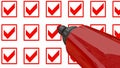 Red marker pen Royalty Free Stock Photo