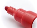 Red Marker Pen Royalty Free Stock Photo