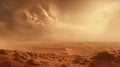 red mars dust deposition