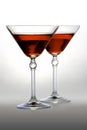 Red martini Royalty Free Stock Photo