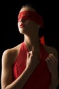 The red mask Royalty Free Stock Photo
