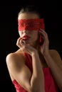 The red mask Royalty Free Stock Photo