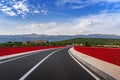 Red Maslenica Bridge, Croatia Royalty Free Stock Photo