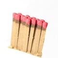 Red Matches Royalty Free Stock Photo