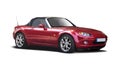Red Mazda MX5 Royalty Free Stock Photo