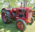 Red McCormick-Deering Farm Tractor Royalty Free Stock Photo