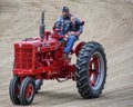 Red McCormick Farmall Super M Tractor