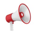 Red Megaphone Isolated