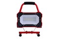Red metal LED work light Royalty Free Stock Photo