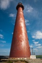 Red metal lighthouse Royalty Free Stock Photo