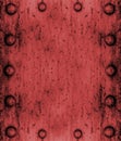 Red Metal plate texture Royalty Free Stock Photo