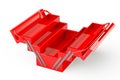 Red Metal Toolbox Royalty Free Stock Photo