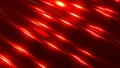 Red metallic background, shiny striped 3D metal abstract background