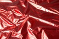 Red Metallized Paper Ã¢â¬\' Textured Background Royalty Free Stock Photo