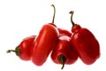 Red Mexican Chillies Macro Royalty Free Stock Photo