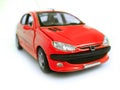 Red Model Car - Hatchback. Hobby, Collection