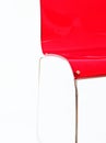 Red modern chair Royalty Free Stock Photo