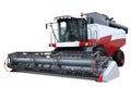 Red modern combine Royalty Free Stock Photo