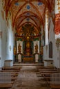 Red monastery, Slovakia, July 16, 2024: Interior of Red monaster Royalty Free Stock Photo