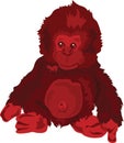 Red monkey