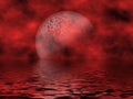 Red Moon & Water