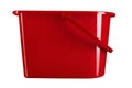 Red mop bucket Royalty Free Stock Photo