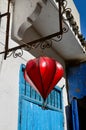 Red moroccan lantern