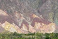 Red mountains of Quebrada Humahuaca