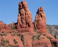 Red Mountains of Sedona, Arizona Royalty Free Stock Photo