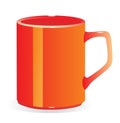 Red mug Royalty Free Stock Photo