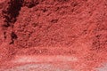 Red mulch Royalty Free Stock Photo